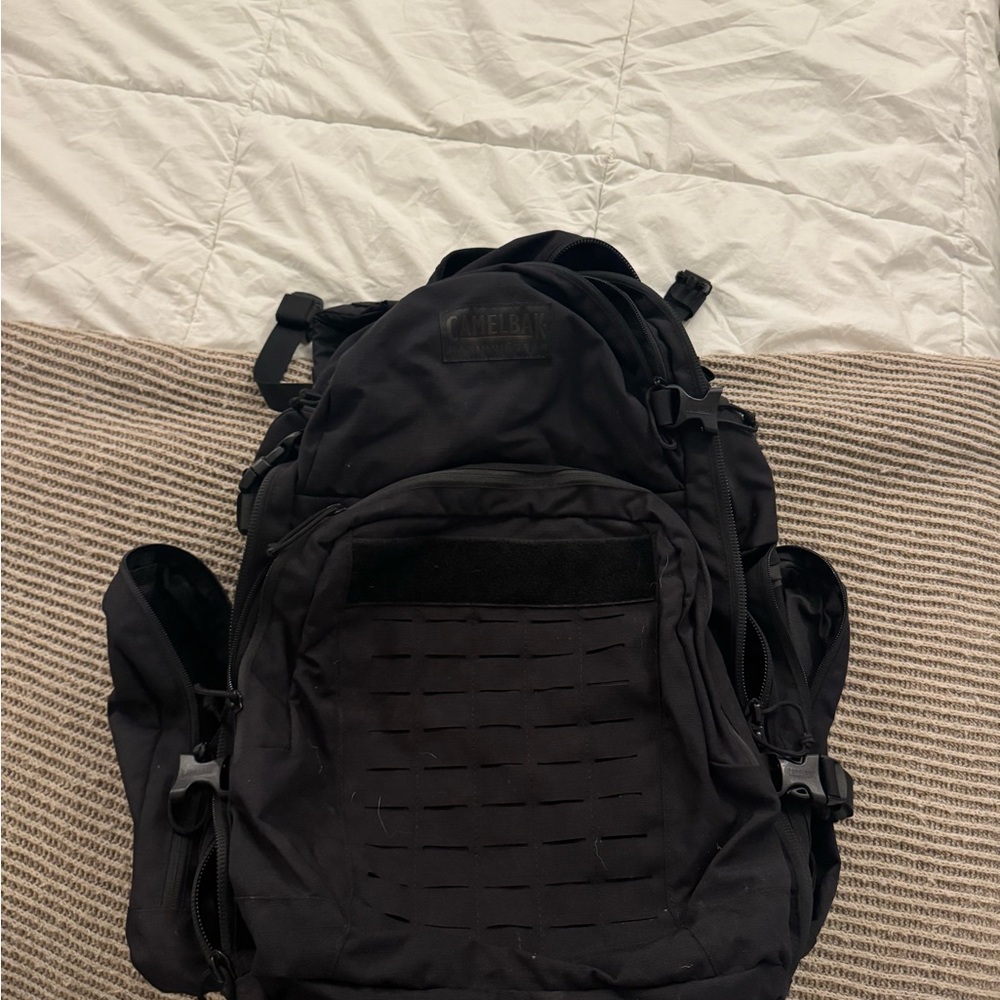 Black Tactical CamelBak backpack